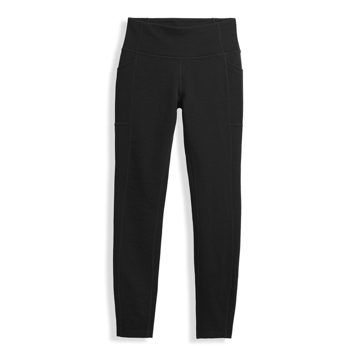 IBEX Women’s Lizzi Wool Thermal High-Waist Leggings with Pockets