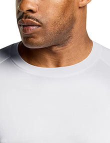ATHLIO Men’s Cool-Dry Short-Sleeve Compression Training Shirt
