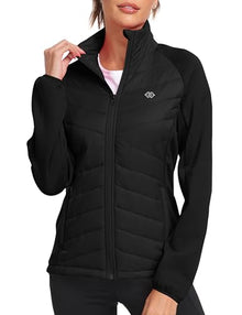 MoFiz Women’s Lightweight Fleece-Lined Insulated Hiking Jacket