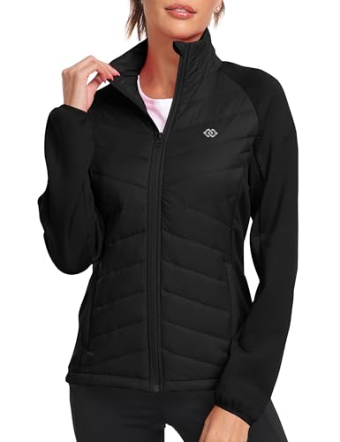 MoFiz Women’s Lightweight Fleece-Lined Insulated Hiking Jacket