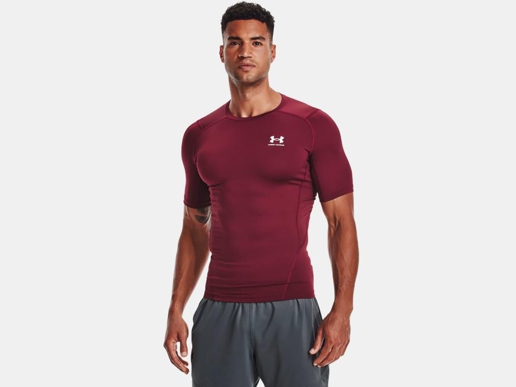 Under Armour Men's HeatGear Compression Short-Sleeve T-Shirt