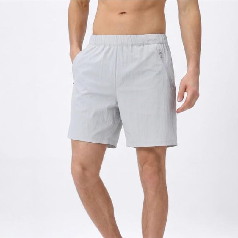 ASWRTYJO Men's 5 Inch Wicking Quick Dry Athletic Shorts for Professional Running Gym Workout Training