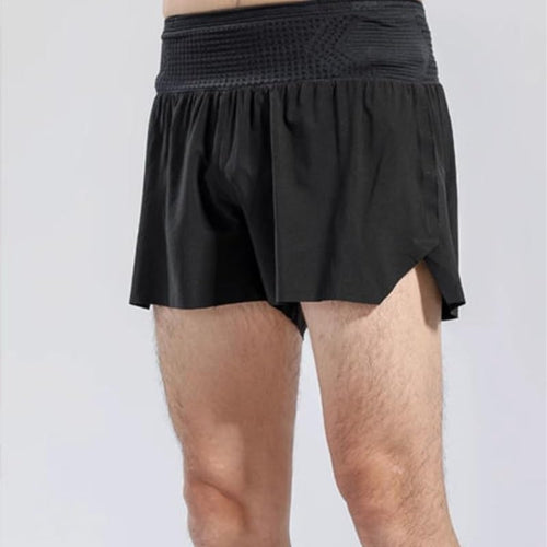 ASWRTYJO Men’s Quick-Dry Trail Running Shorts with Liner