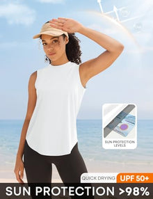 Missclub Women’s 3-Pack Athletic Running & Yoga Tank Tops