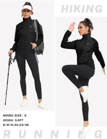 MoFiz Women’s Lightweight Fleece-Lined Insulated Hiking Jacket