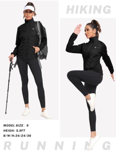 MoFiz Women’s Lightweight Fleece-Lined Insulated Hiking Jacket