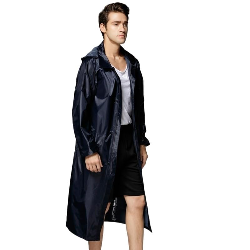AFPSDLFJDLS Unisex Waterproof Cycling Rain Poncho Windbreaker