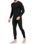 Men’s Fleece-Lined Thermal Long Johns Underwear Set