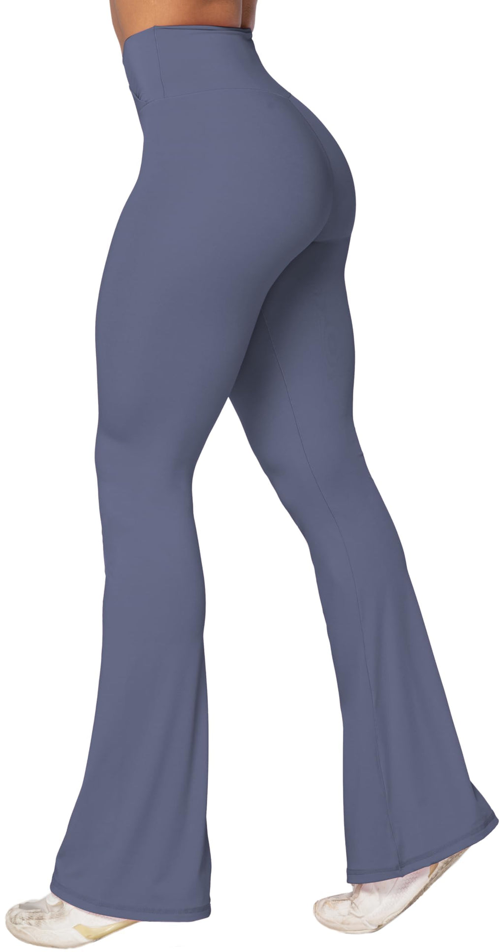 Sunzel Women’s Crossover High-Waist Flare Yoga Leggings