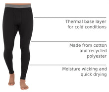 Fruit of the Loom Men’s Waffle Thermal Long Johns Bottoms