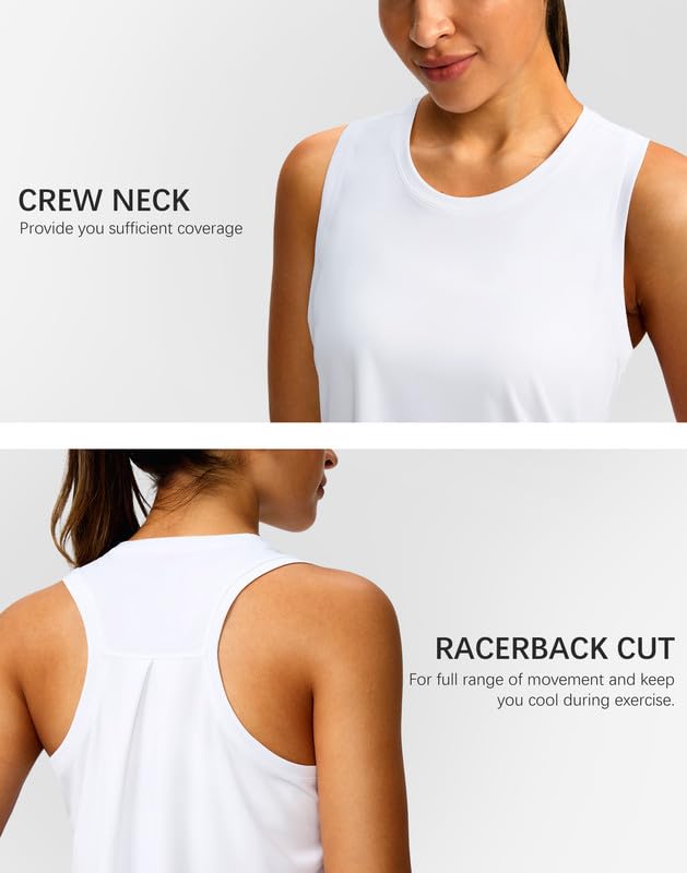 G Gradual Women’s Racerback Athletic Workout Tank Top