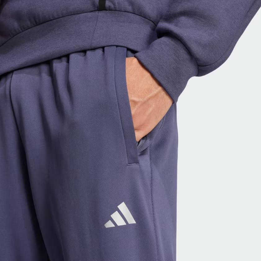 ADIDAS Men's Cold.RDY Game and GO Training 3 BAR Joggers, Shadow Navy, 2XL