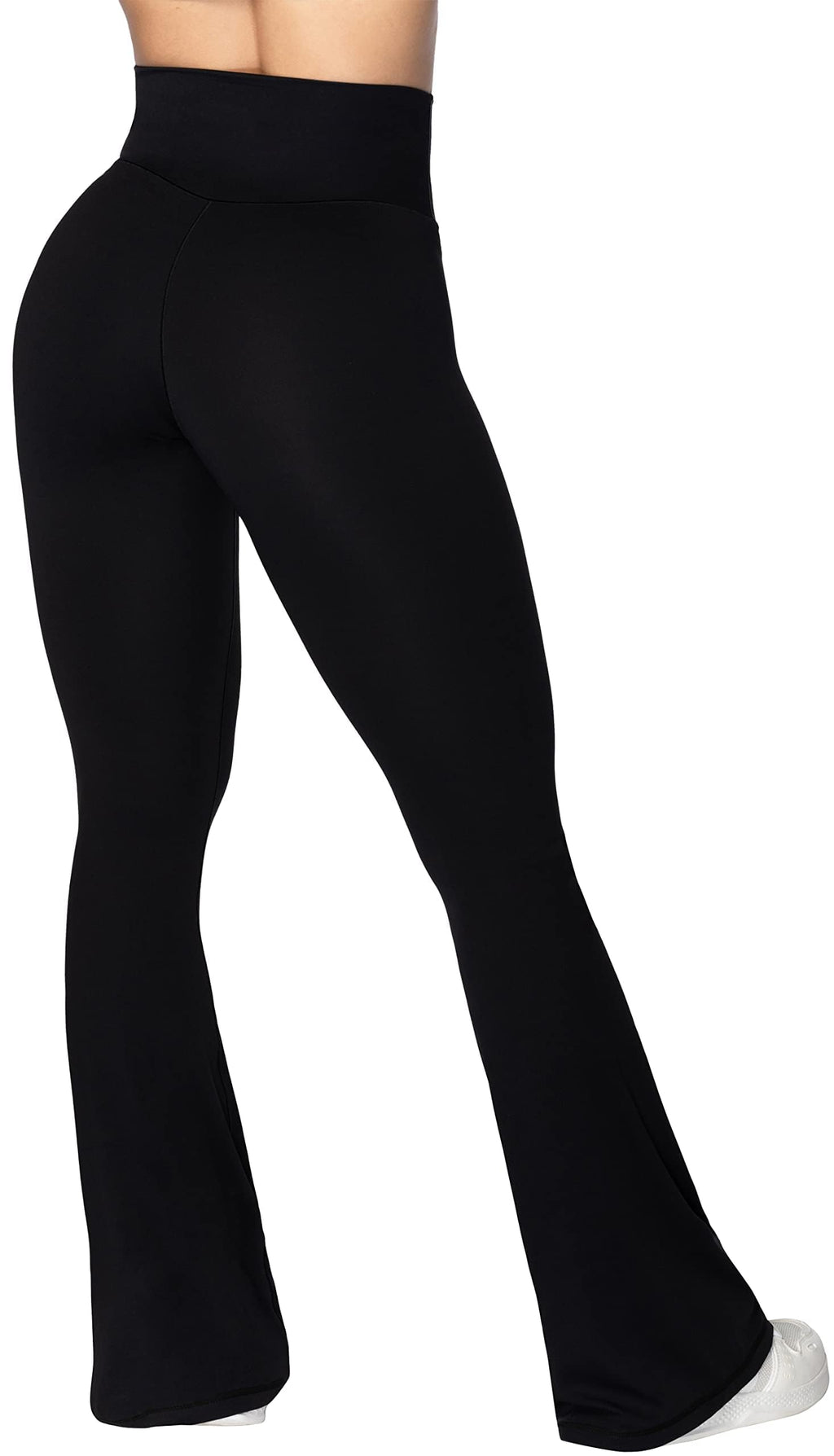 Sunzel Women’s Crossover High-Waist Flare Yoga Leggings