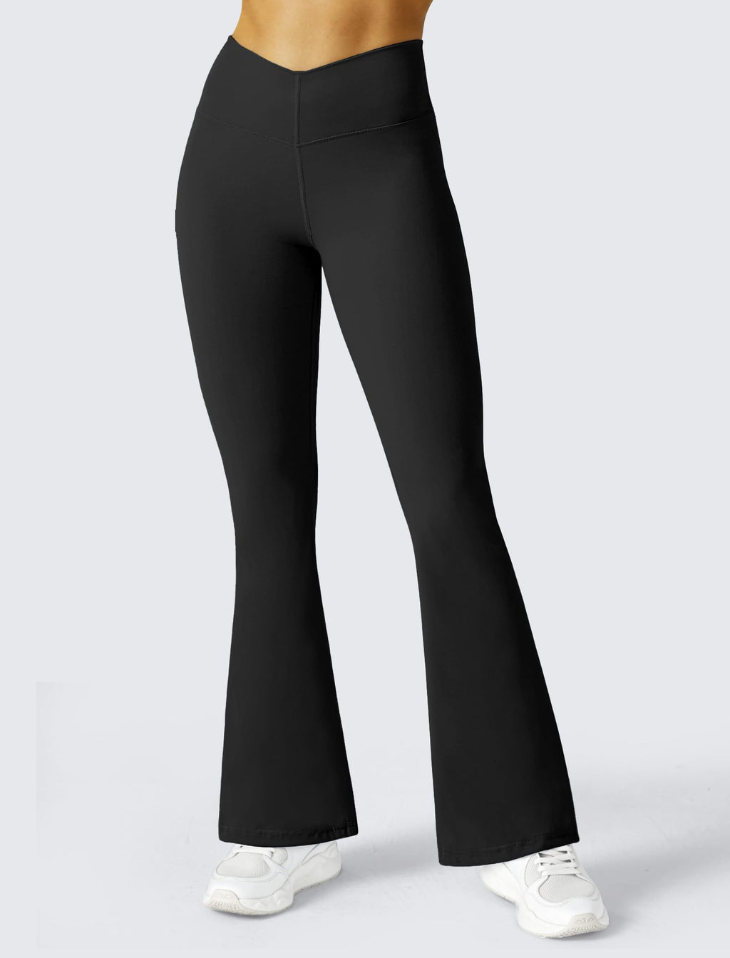 FireSwan Women’s Crossover High-Waist Flare Yoga Leggings