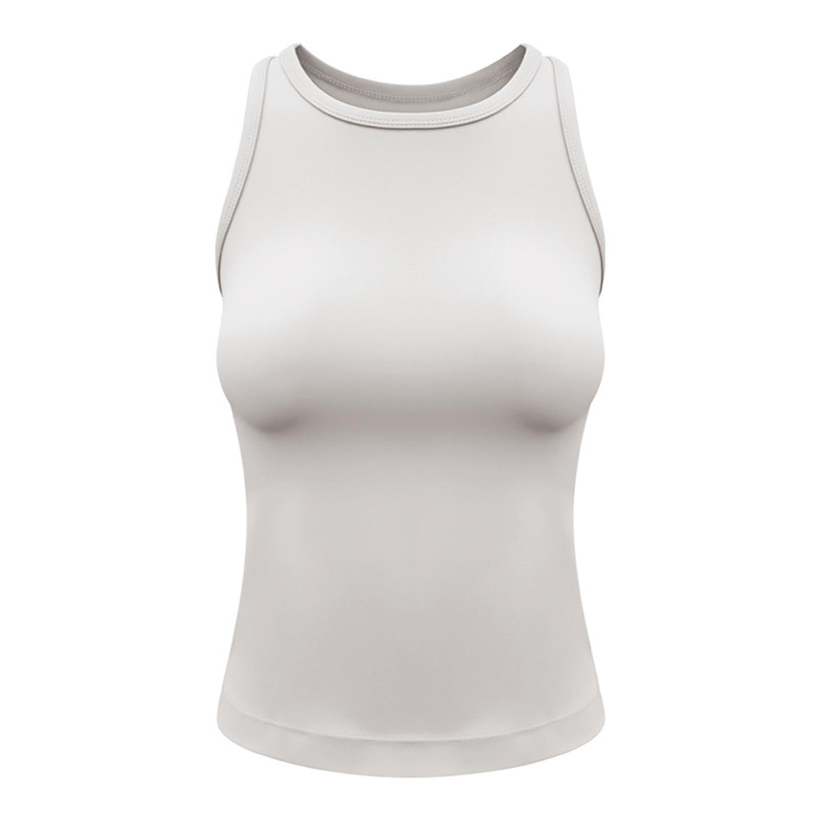Women’s 2-Piece Slim-Fit Sleeveless Yoga Crop Top Set