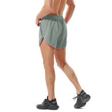 TENJOY Men’s 3-Inch Athletic Running Shorts with Zipper Pocket
