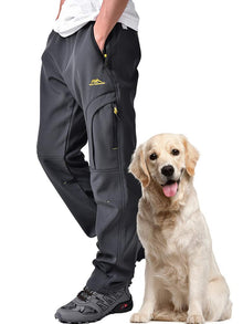 Toomett Men’s Fleece-Lined Water-Repellent Snow Hiking Pants