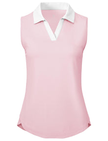 BGOWATU Women’s UPF 50+ Quick-Dry Golf & Tennis Polo