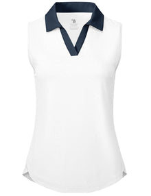 BGOWATU Women’s UPF 50+ Quick-Dry Golf & Tennis Polo
