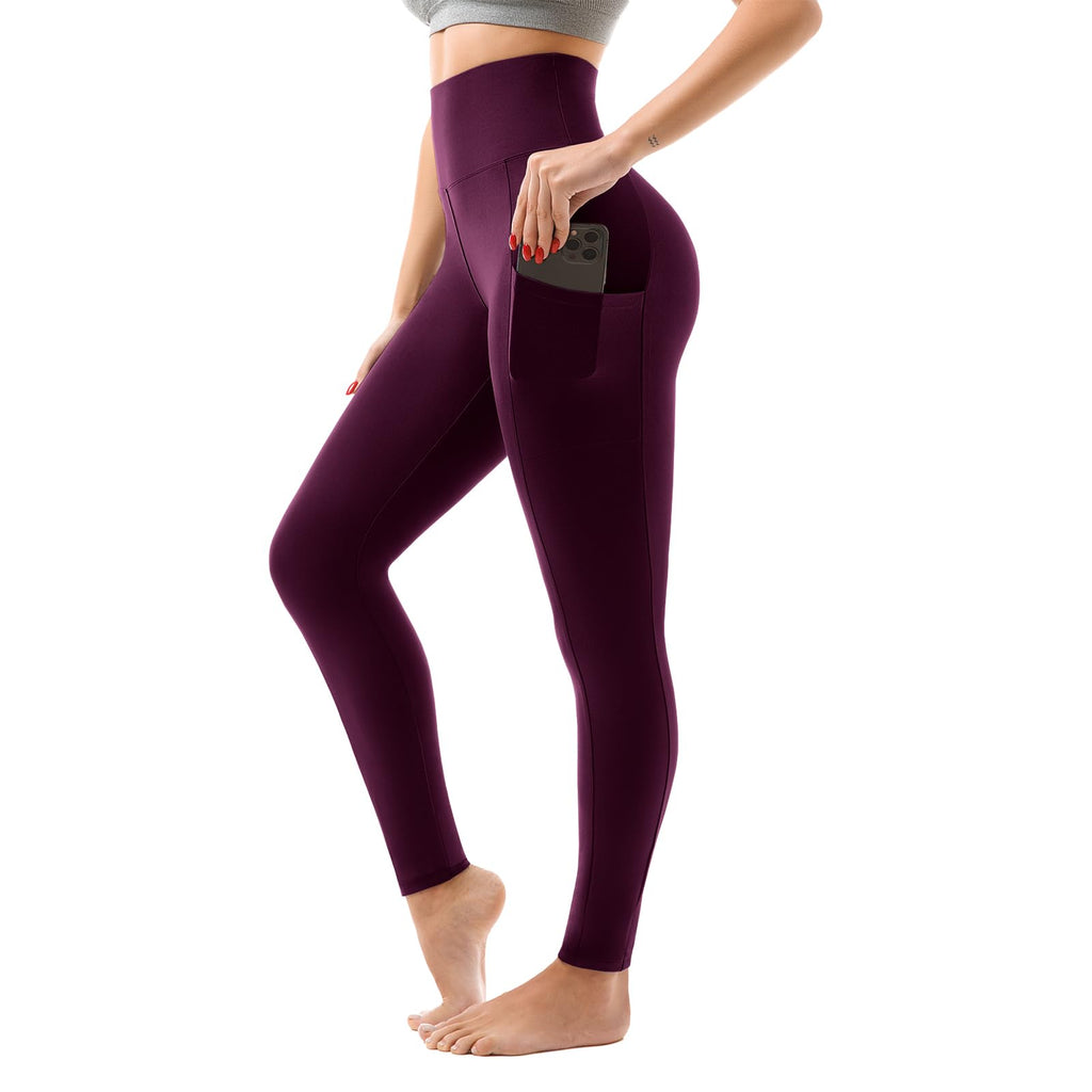 SINOPHANT Women’s High-Waist Leggings with Pockets