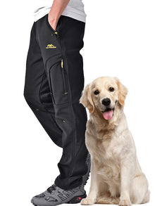 Toomett Men’s Fleece-Lined Water-Repellent Snow Hiking Pants