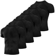 Niksa Men’s 3/5-Pack Cool-Dry Compression Training Shirts