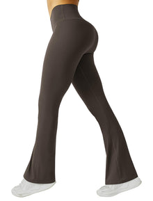 FireSwan Women’s Crossover High-Waist Flare Yoga Leggings