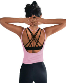 OYANUS Women’s Open-Back Yoga & Workout Tank Top