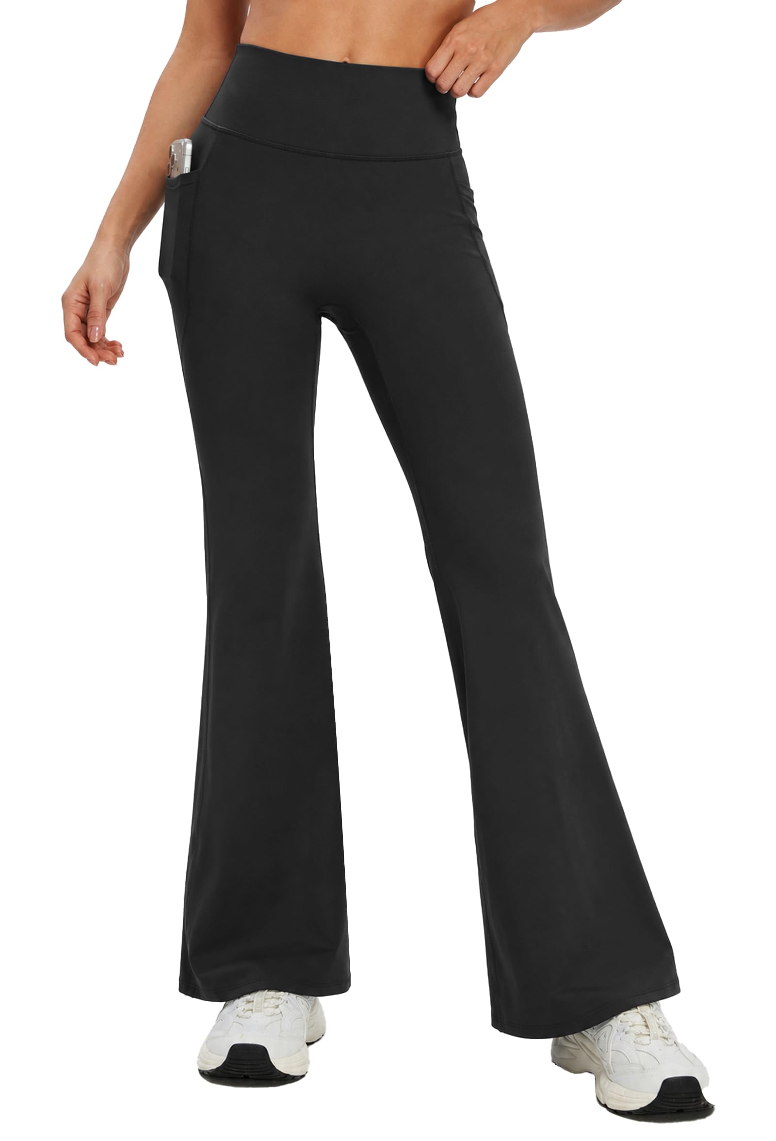 Alaroo Women’s Flare Yoga Leggings with Pockets