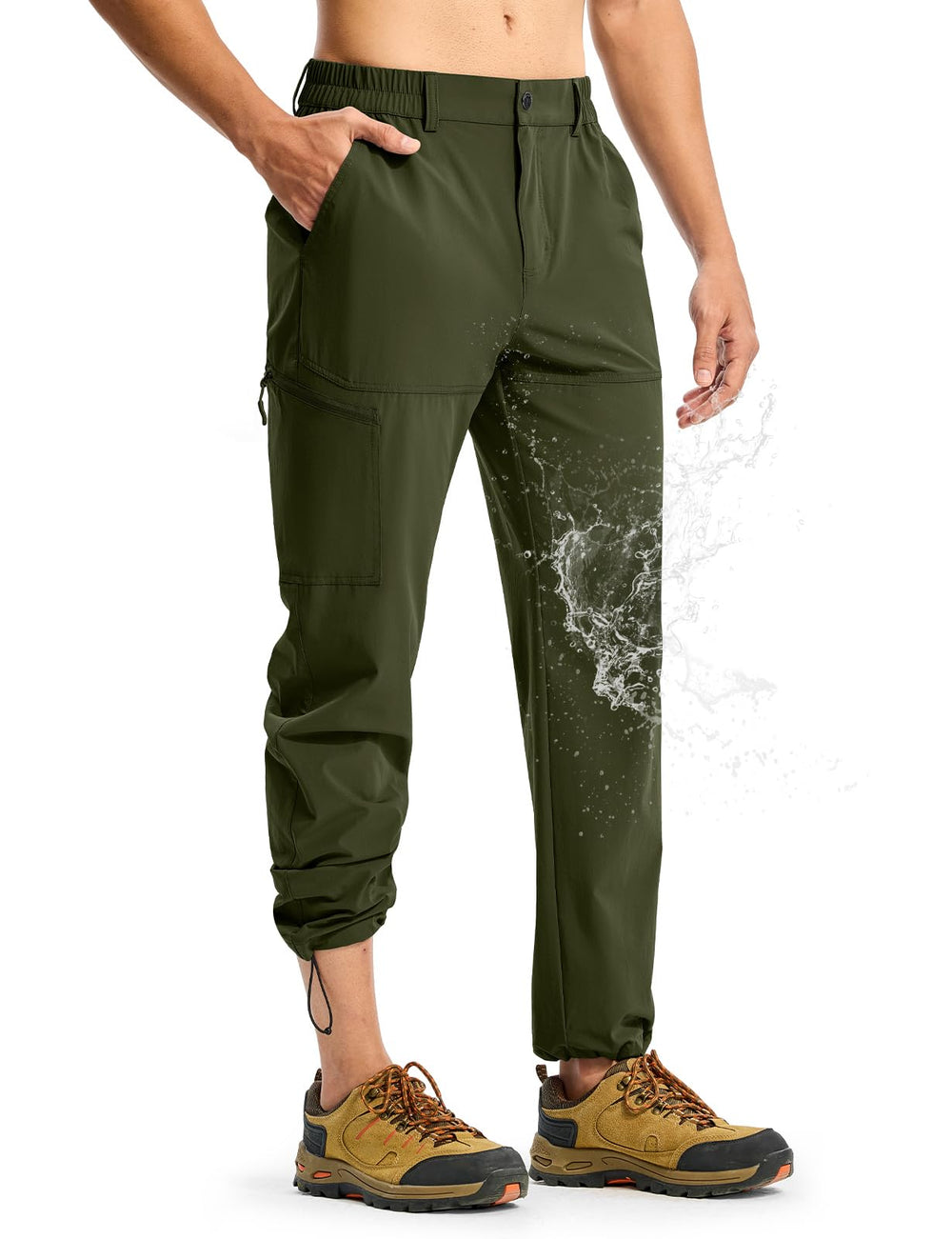 TBMPOY Men’s Lightweight Water-Resistant Hiking Pants