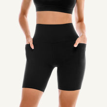 Leafigure Women’s 2-Pack 6-Inch Biker Shorts with Pockets