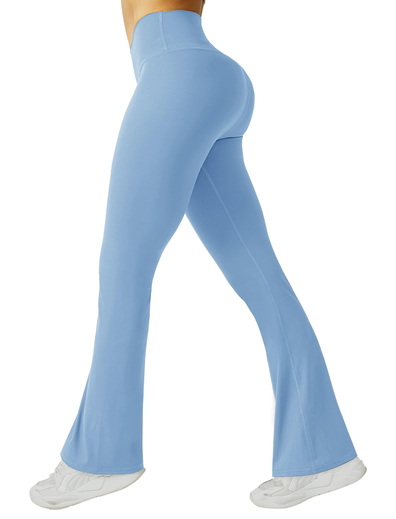 FireSwan Women’s Crossover High-Waist Flare Yoga Leggings