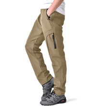 Toomett Men’s Fleece-Lined Water-Repellent Snow Hiking Pants