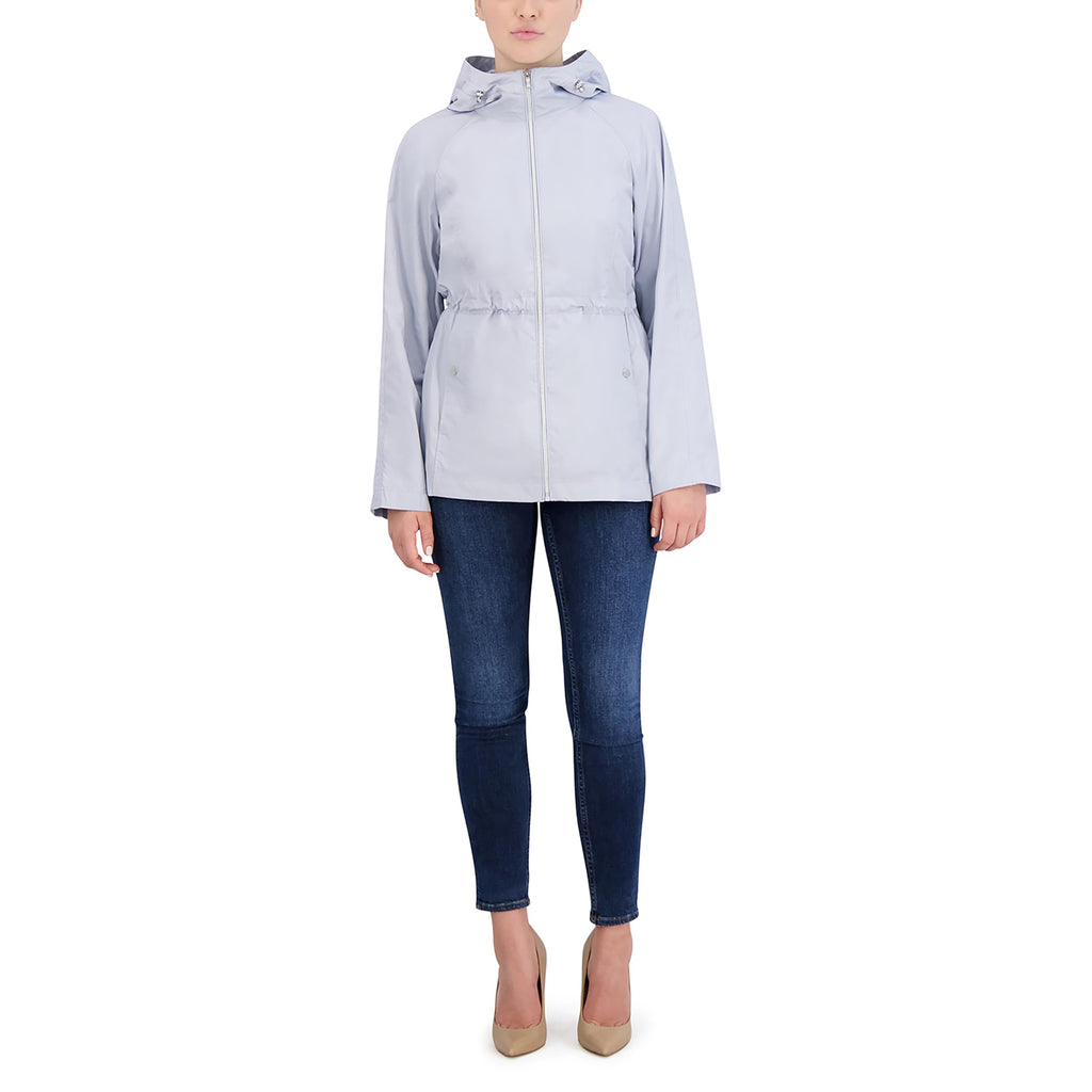 Cole Haan Women’s Packable Lightweight Travel Rain Jacket
