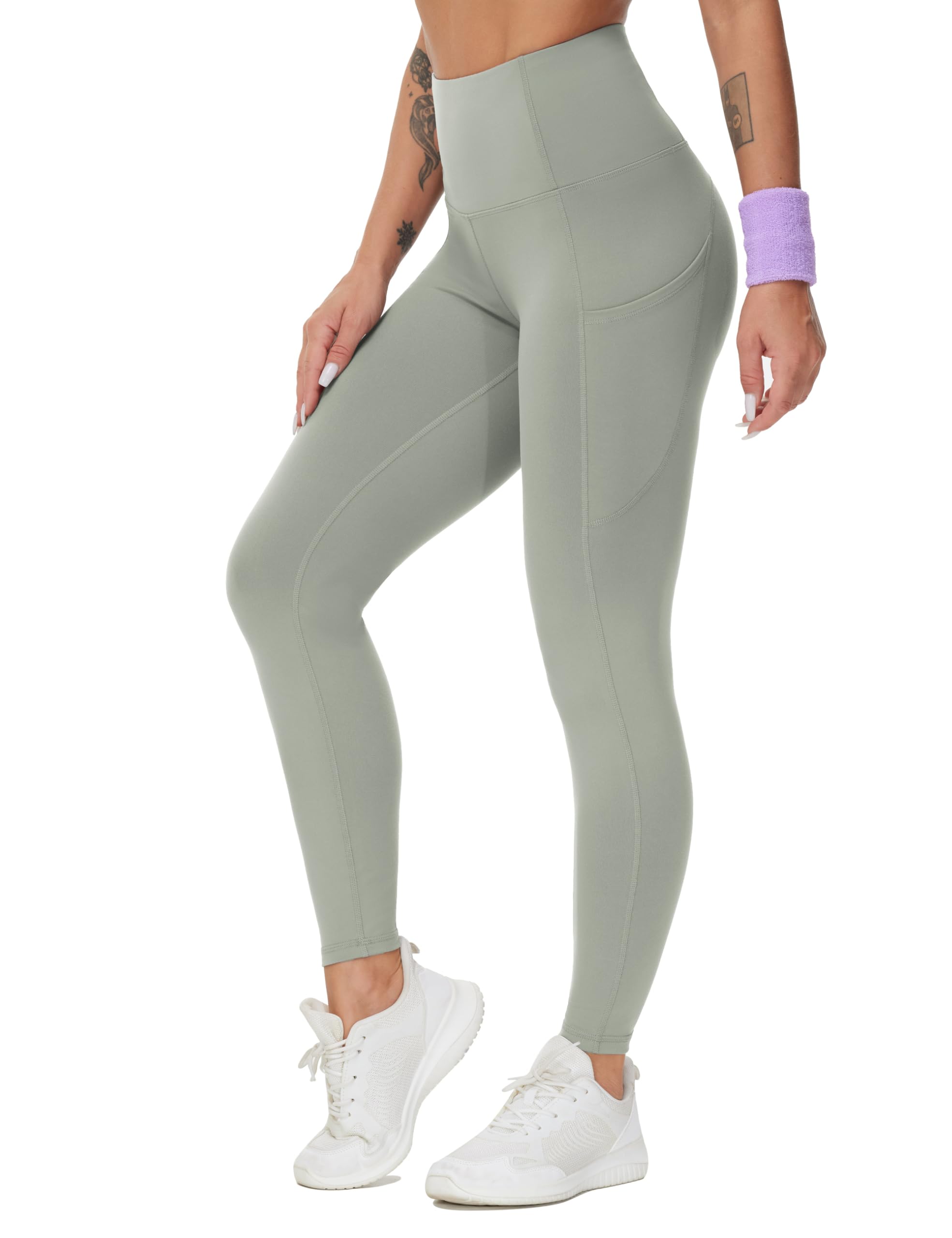 THE GYM PEOPLE Women’s High-Waist Thick Yoga Leggings