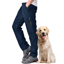 Toomett Men’s Fleece-Lined Water-Repellent Snow Hiking Pants