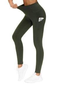 THE GYM PEOPLE Women’s High-Waist Thick Yoga Leggings