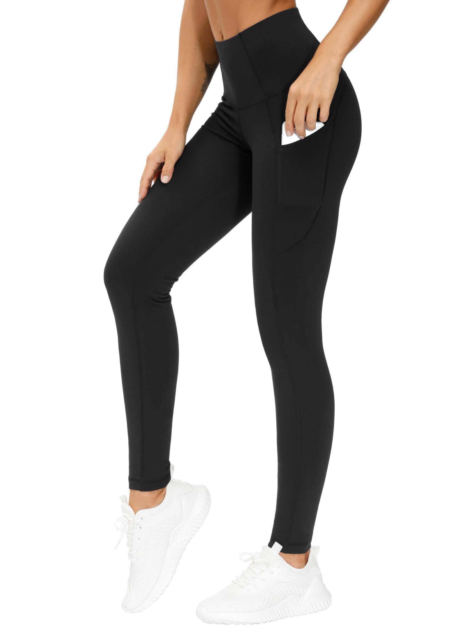THE GYM PEOPLE Women’s High-Waist Thick Yoga Leggings