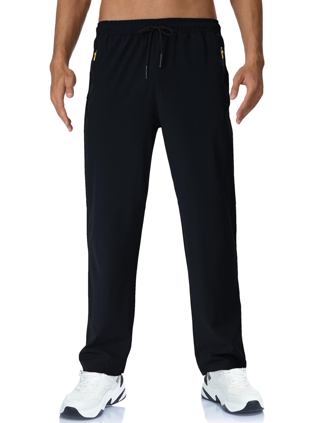 Rapoo Mens Lightweight Hiking Pants Quick Dry Stretch Joggers for Running Workout Casual