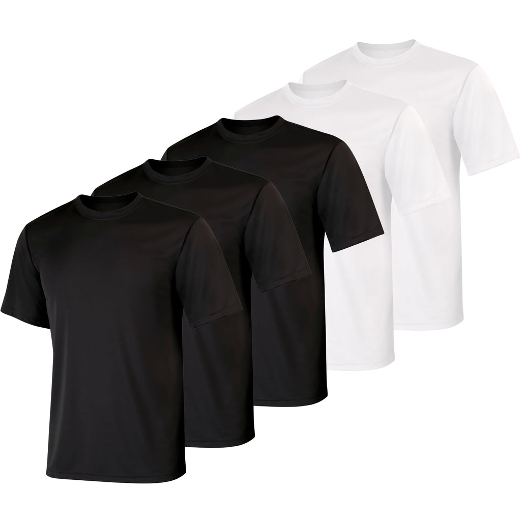 Hanes Men's Cool Dri Performance T-Shirt, Moisture-Wicking Short Sleeve Tee, 40+ UPF Protection, 2 Or 5 Pack