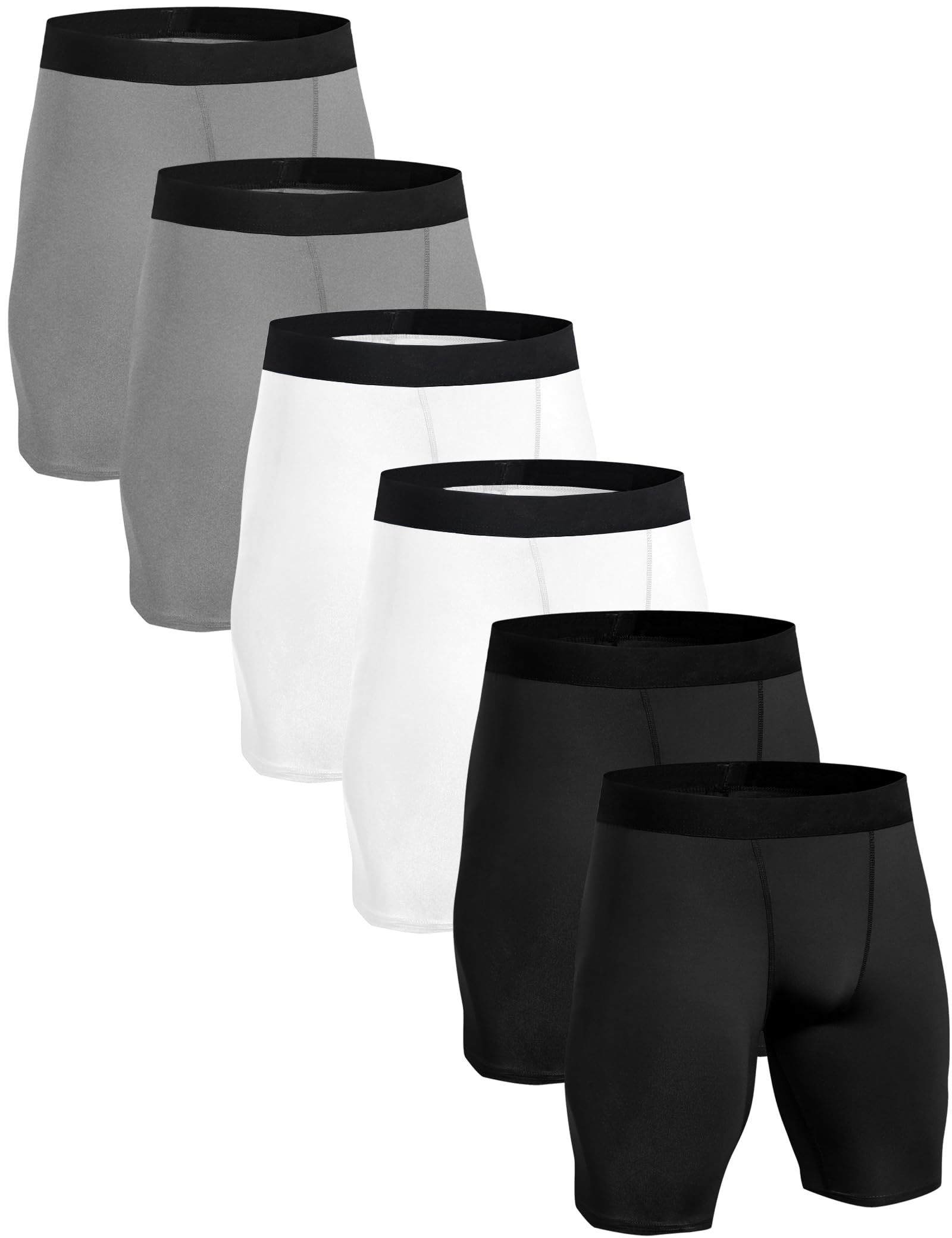 HovSiyla Compression Shorts Men Performance Sports Workout Athletic Running Underwear Shorts Spandex