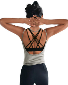 OYANUS Women’s Open-Back Yoga & Workout Tank Top