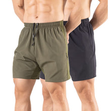 Gaglg Men’s 2-Pack 5" Quick-Dry Running Shorts with Pockets