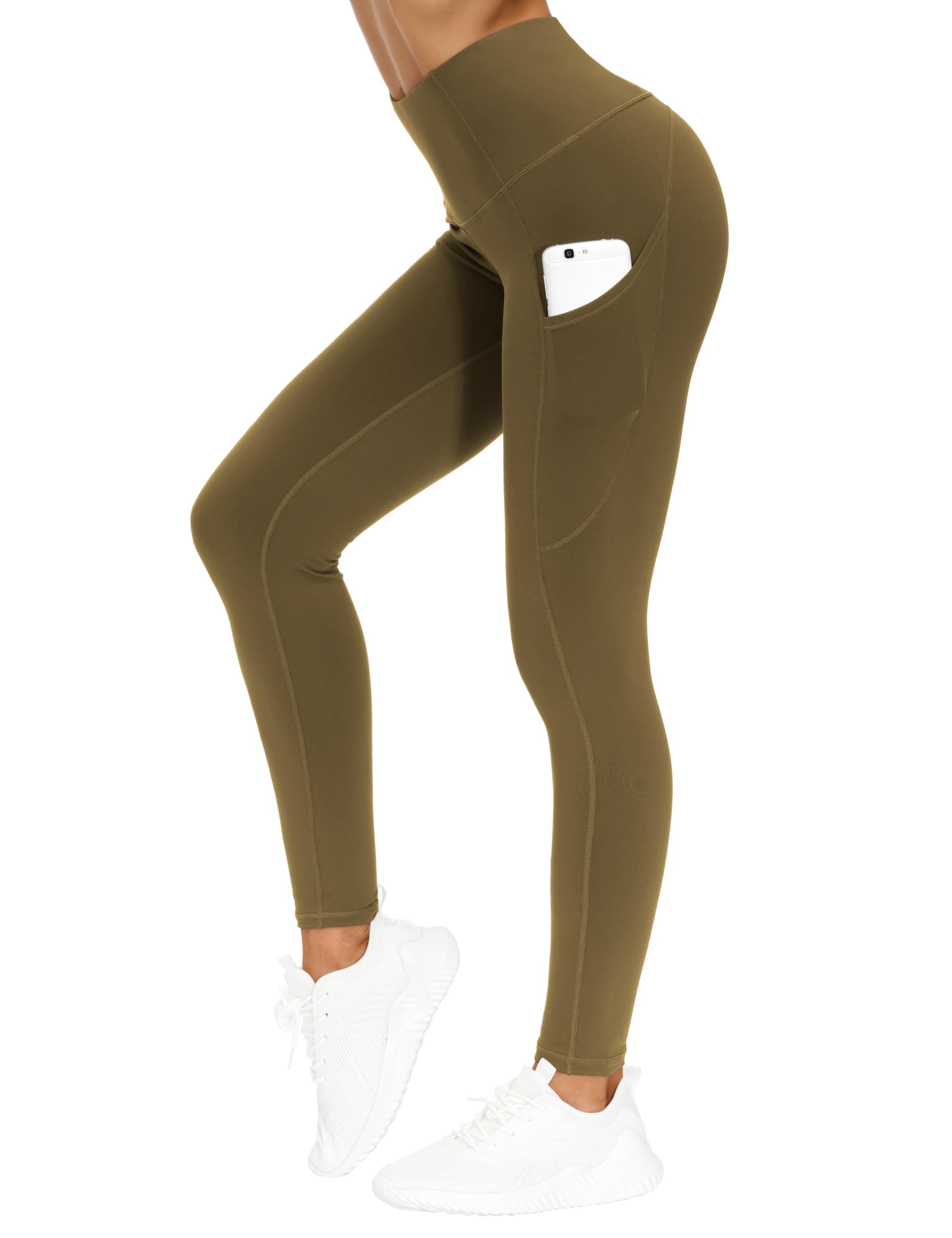 THE GYM PEOPLE Women’s High-Waist Thick Yoga Leggings