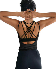 OYANUS Women’s Open-Back Yoga & Workout Tank Top
