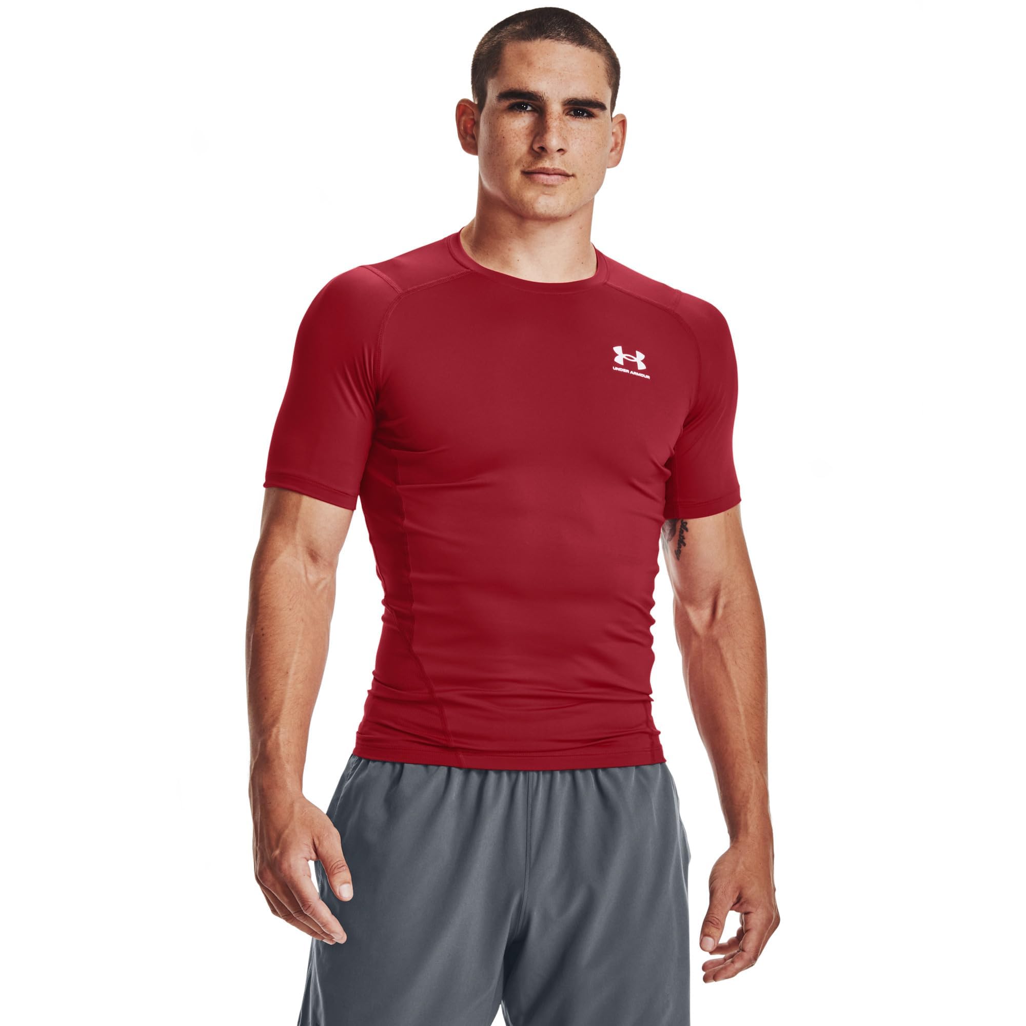 Under Armour Men's HeatGear Compression Short-Sleeve T-Shirt