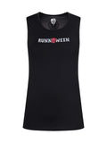 RUNNOWEEN Women's Woland Athletic Running Top, Black, Small