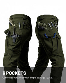 Men’s Stretch Waterproof Tactical Cargo Hiking Pants