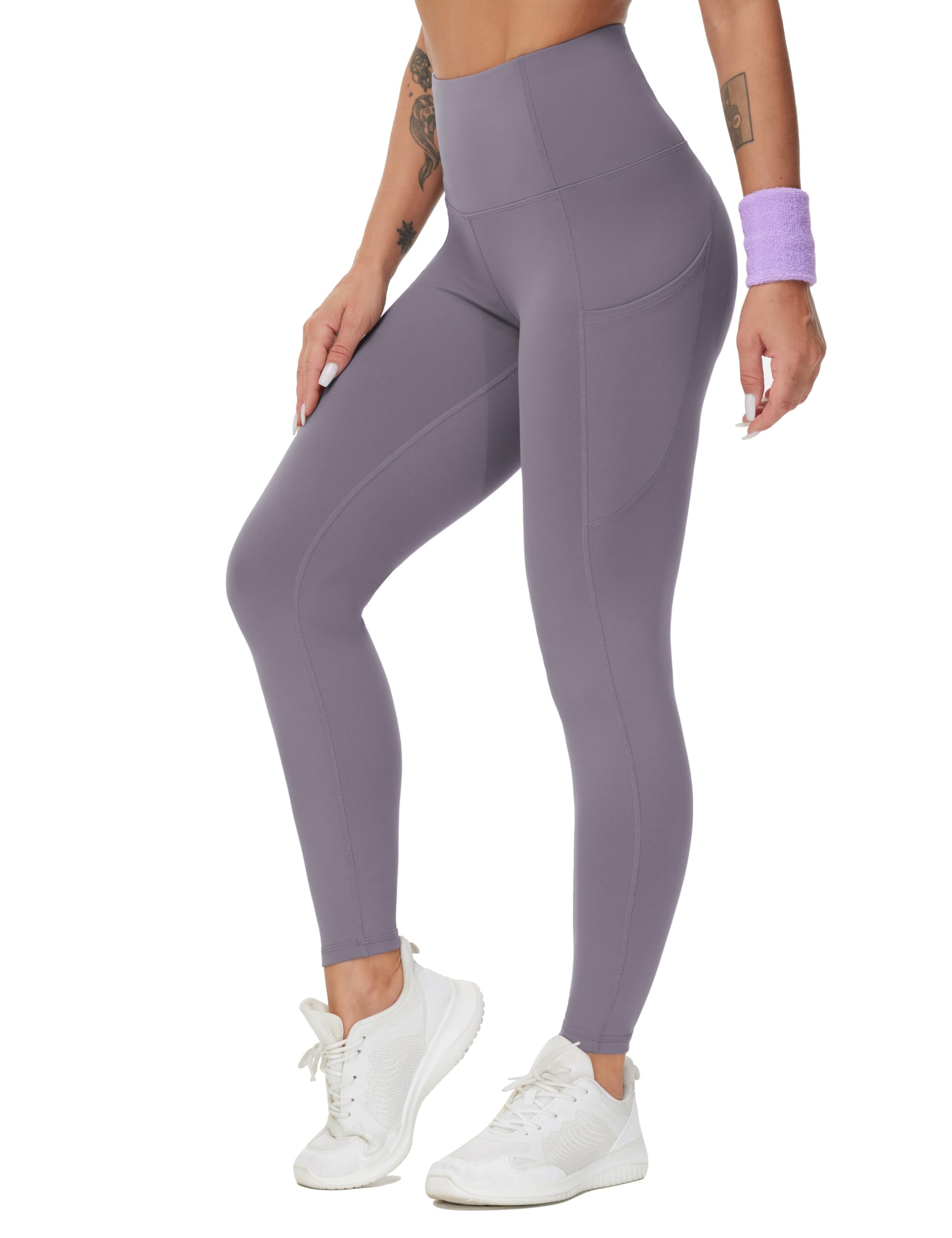 THE GYM PEOPLE Women’s High-Waist Thick Yoga Leggings