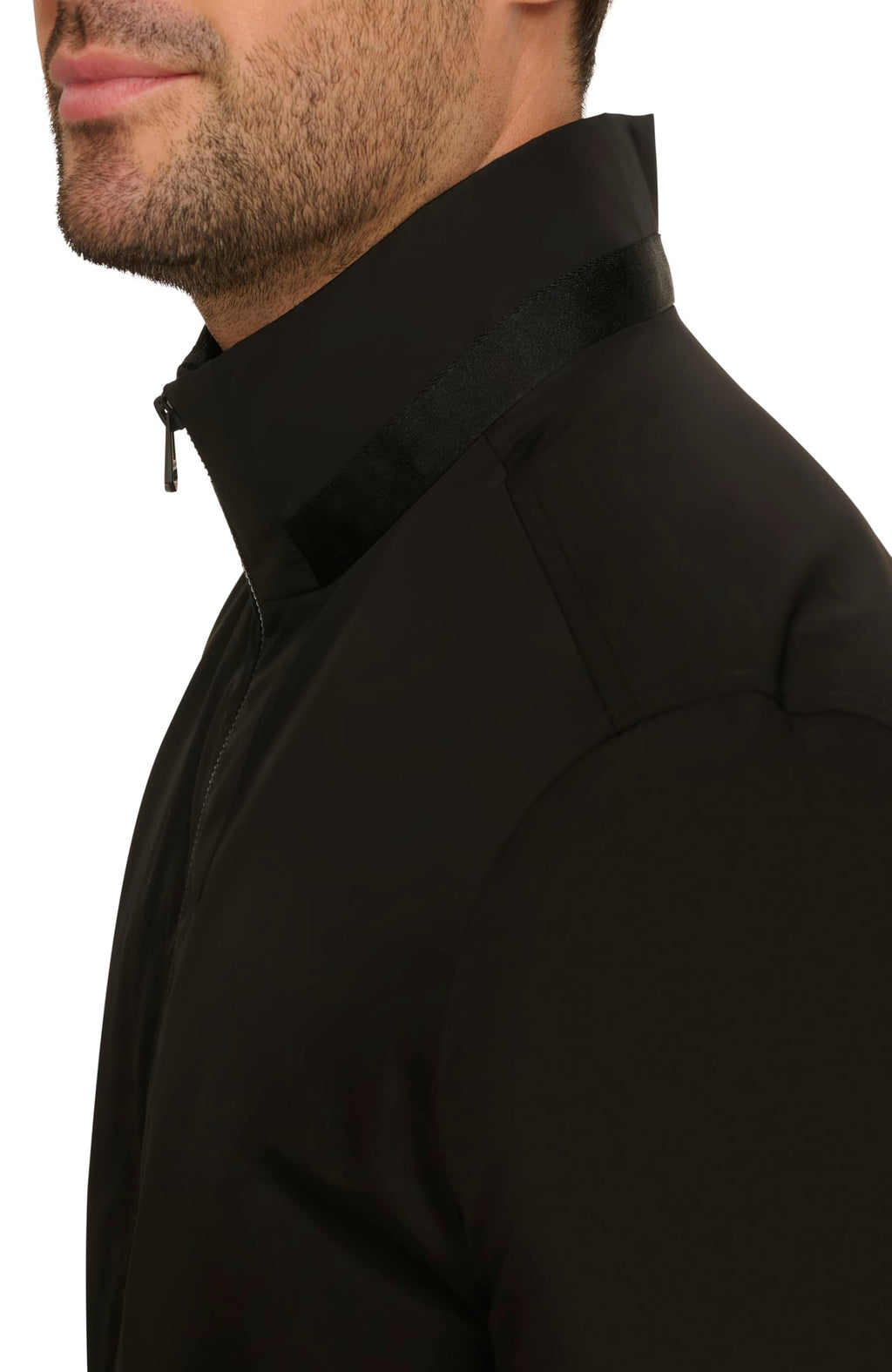 Cole Haan Men’s Self-Packable Long-Sleeve Windbreaker